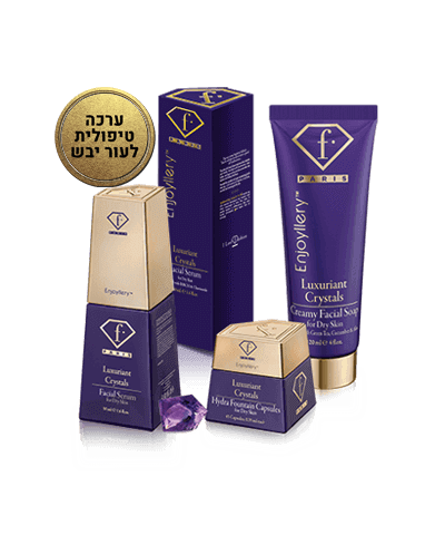 Luxuriant Crystals - ערכה מושלמת להענקת לחות מתמשכת לעור יבש במחיר מיוחד - Fashion TV Cosmetics Israel